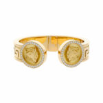 Medusa Diamant Armreif Gelbgold 750/18K. ca. 2 Ct. - Bild 2 Vorschau