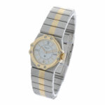Chopard St. Moritz Ref 8024 Stahl Gold 18K white roman dial 1990’s Vintage Watch - Bild 2 Vorschau