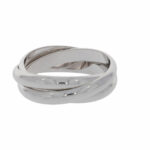 Cartier Trinity Ring Gr.61 Weißgold 750 / 18K - Bild 3 Vorschau