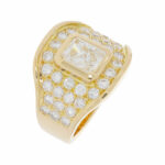 Diamant Ring Gelbgold 750/18K. ca. 2,36ct. Gr. 50 Vorschau