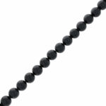 Kugelkette mit Onyx und Weißgold 750 / 18K - Bild 3 Vorschau