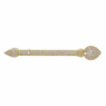 Anstecknadel Gelbgold 750 / 18K mit 0,9ct Diamanten Vorschau