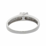 Diamant Ring Weißgold 750/18K. ca. 0,36ct. - Bild 3 Vorschau