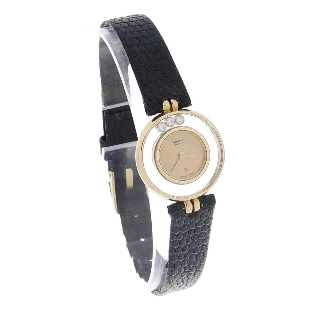 Chopard Happy Diamonds Ref 20/4801 Gold 18K Diamonds ca. 1990 - Bild 3