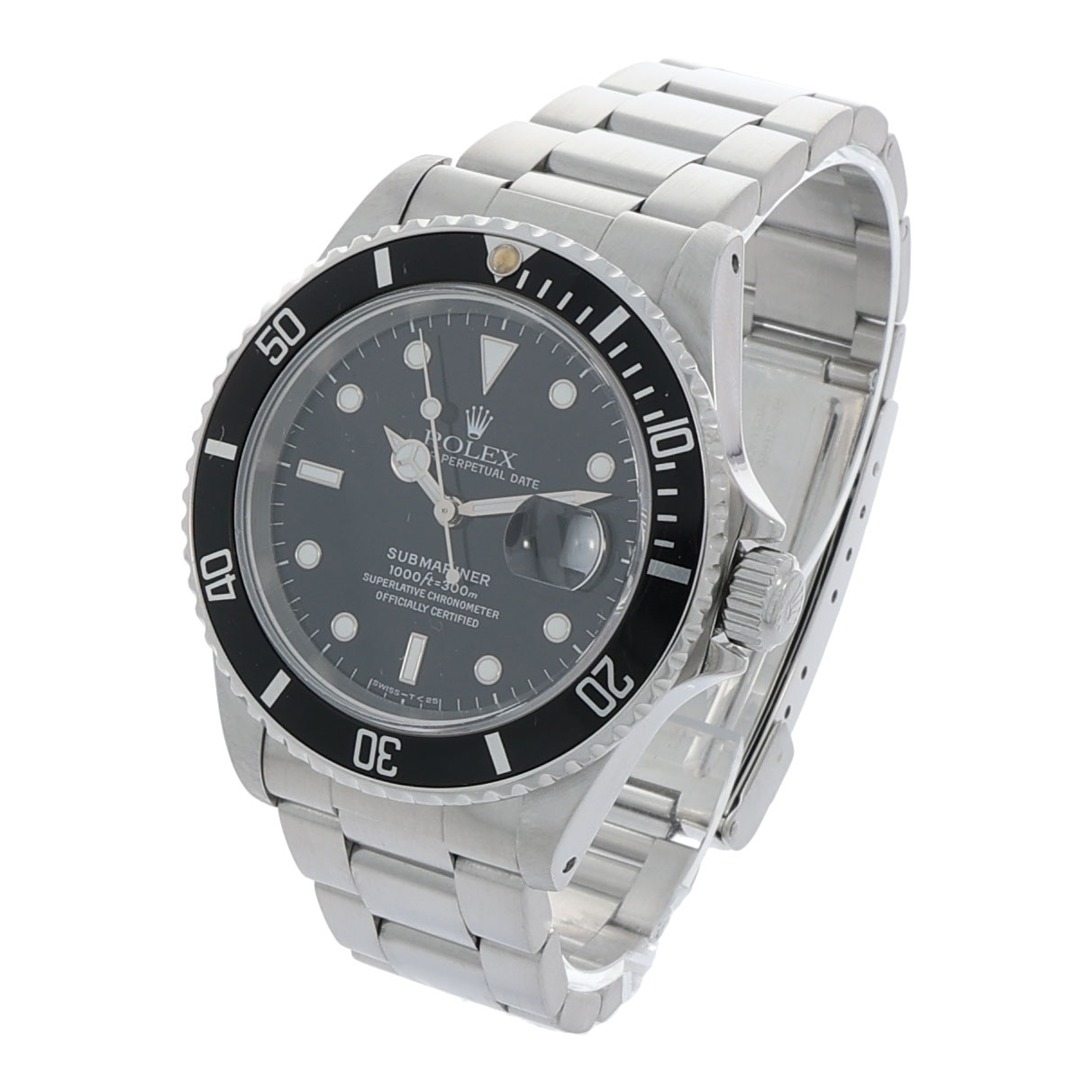 Rolex Submariner Date Ref. 16610 Stahl Full Set LC 100 1997 Top - Bild 2