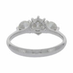 Ring mit 0,96 ct Diamanten | Gr. 49 | 750/- Weißgold - Bild 3 Vorschau