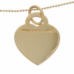 Tiffany & Co Kette m. Herz Anhänger Gelbgold 750/18K. ca. 60,5cm - Bild 2 Vorschau