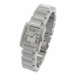 Cartier Tank Française Ref. 2384 Stahl 20x25mm Full Service 2024 - Bild 2 Vorschau