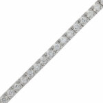 Riviérearmband 17cmWeißgold 750 / 18K mit ca. 4,5ct Diamanten Vorschau