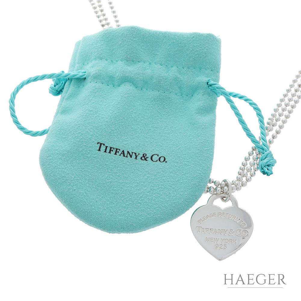 Tiffany & Co Kette m. Herzanhänger 925er Sterlingsilber - Bild 3