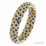 Niessing Ring Emaille Sterne Gelbgold 750 / 18 Kt. Vorschau