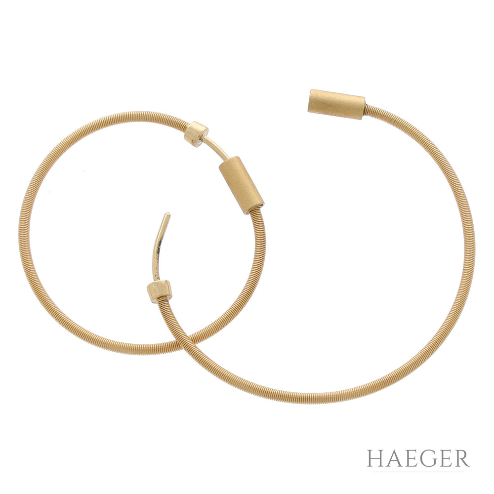 Niessing Colette Creolen Gelbgold 750 / 18 Kt. - Bild 3