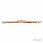 Art Deco Diamant Perl Brosche Gelb-Weißgold 585 / 14 Kt. ca. 1,20 ct. - Bild 3 Vorschau