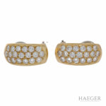 Ohrringe Gelbgold 750 / 18K mit 2ct Diamanten - Bild 4 Vorschau