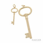 Tiffany & Co. Kette mit Schlüsselanhänger 75cm Gelbgold 750 / 18K - Bild 2 Vorschau
