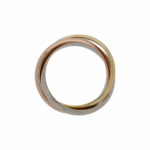 Cartier Trinity Ring Tricolorgold 750/18K m. Box Gr. 56 - Bild 3 Vorschau