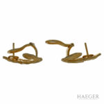Ohrclips Gelbgold 585 / 14K mit 0,1ct Diamanten - Bild 3 Vorschau