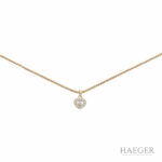 Chopard Kette mit Happy Diamonds Herz Anhänger 0,29ct. Vorschau