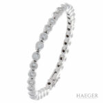 Diamant Riviérearmband Weißgold 750 / 18 Kt. ca. 3,20ct. - Bild 2 Vorschau