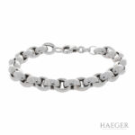 Armband Weißgold 750 / 18 Kt. ca. 18,5cm - Bild 3 Vorschau
