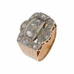 Diamanrosen Ring Roségold 750/18K. Gr 54 Vorschau