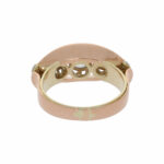 Diamant Ring Gelb- & Roségold 585/14K. Gr. 57 - Bild 2 Vorschau