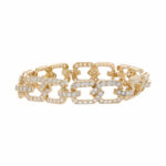 Diamant Armband Gelbgold 750/18K. ca. 3,50ct. - Bild 3 Vorschau