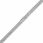 Diamant Pavéearmband Weißgold 750/18Kt. ca. 3.00ct. - Bild 2 Vorschau