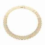 Cartier Collier Panthere Maillon Gelbgold 750/18K. ca. 42 cm fünfreihig - Bild 3 Vorschau