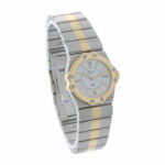 Chopard St. Moritz Ref 8024 Stahl Gold 18K white roman dial 1990’s Vintage Watch - Bild 3 Vorschau