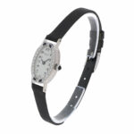 Chopard Art Deco 18k White Gold Diamond watch very rare Top Condition - Bild 3 Vorschau