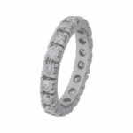 Memoire Ring Gr.54 Weißgold 585 / 14K mit 1,53ct Diamanten Vorschau