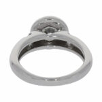 Diamant Solitär Ring Weißgold 750/18K. ca. 1,00ct. - Bild 3 Vorschau