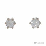 Solitärohrstecker Weißgold 585 / 14K mit 0,2ct Diamanten Vorschau