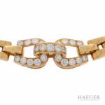 Cartier Maillon de Panthére Diamant Collier Gelbgold 750 / 18 Kt. ca. 2,15 ct. - Bild 4 Vorschau