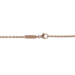 Chopard Kette Rosegold 750 / 18K mit ovalem Anhänger - Bild 4 Vorschau