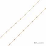 Lapponia Collier Gelbgold 750 / 18K mit 0,02ct Diamant - Bild 2 Vorschau