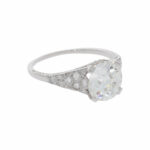 Diamant Ring Platin 950er ca. 2 Carat - Bild 3 Vorschau