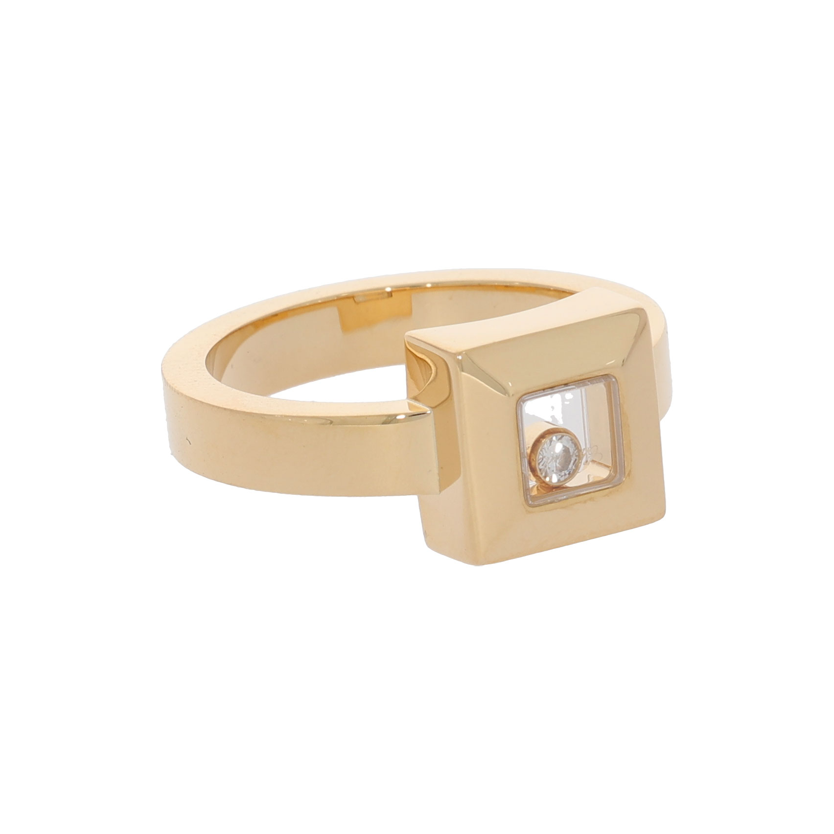 Chopard Happy Diamonds Ring Gelbgold 750 / 18 Kt. - Bild 3
