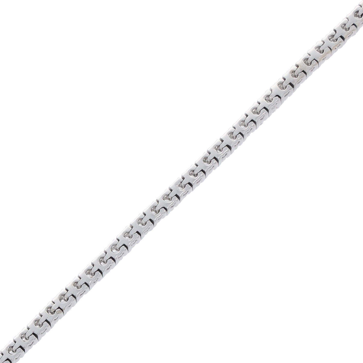 Diamant Riviérearmband Weißgold 750/18K. ca. 0,70Ct. - Bild 3