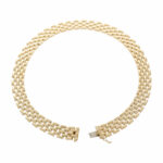 Cartier Collier Panthere Maillon Gelbgold 750/18K. ca. 42 cm fünfreihig - Bild 4 Vorschau