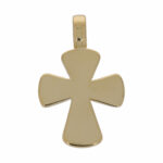 Diamant Kreuz Anhänger Gelbgold 750 / 18 K. ca. 1,40ct. - Bild 4 Vorschau