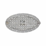 Diamant Brosche Platin 950 ca. 2,00ct. Vorschau