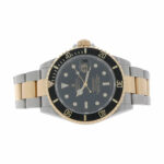 Rolex Submariner Date Ref. 16613T ca.2007 black dial sehr guter Zustand m. Box - Bild 4 Vorschau