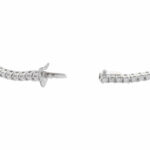 Diamant Riviérearmband Weißgold 750/18K. ca. 0,70Ct. - Bild 5 Vorschau