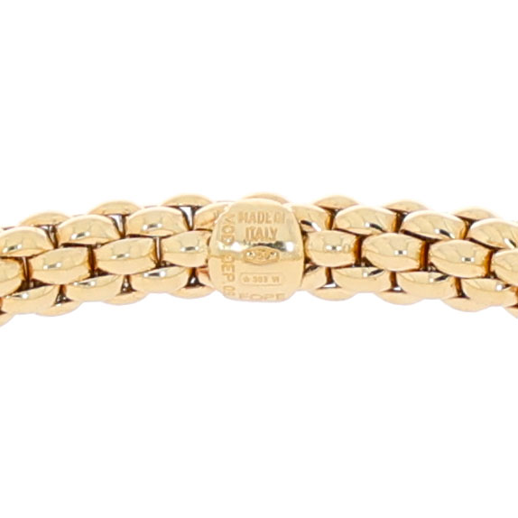 FOPE Flex it Solo Armband 750 Weiß,- Gelb,- Roségold SET mit Diamanten - Bild 3