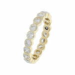 Memoire Ring Gr.59 Gelbgold 585 / 14K mit 2ct Diamanten Vorschau