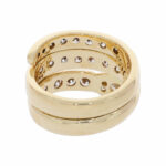 Diamant Schlangenring Gelbgold 585/14K. ca. 1,05 ct. GR 50 - Bild 3 Vorschau