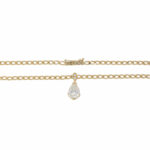 Panzer Collier Gelbgold 750 / 18K mit Tropfen 1,32ct - Bild 4 Vorschau