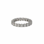 Memoire Ring Weißgold 750 / 18K mit ca. 3,5ct Diamanten - Bild 2 Vorschau